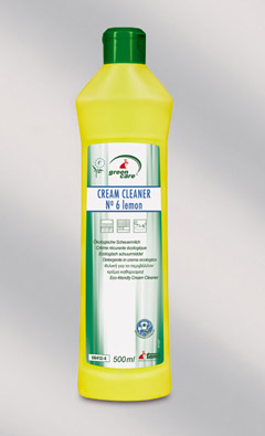 Green care Cream Cleaner N�6 lemon 